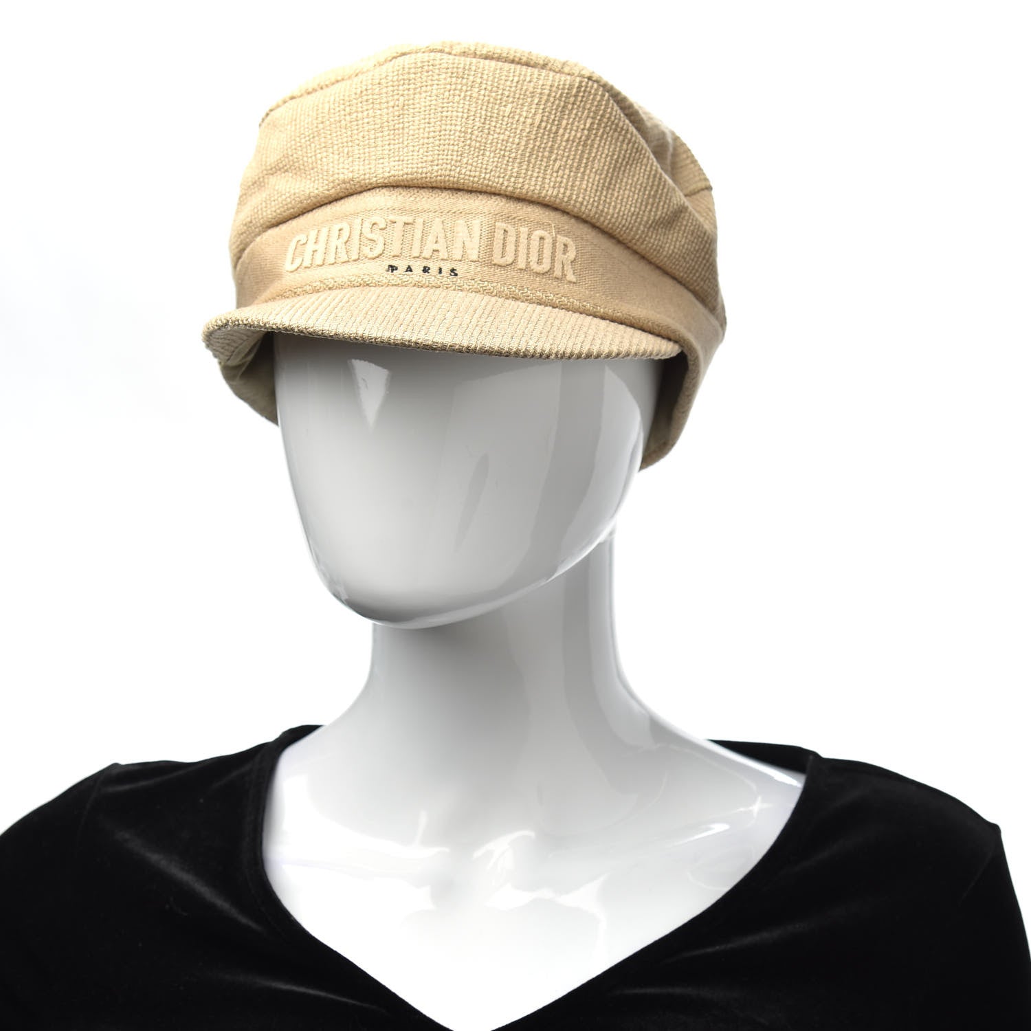 Christian Dior Cotton Baseball Cap 57 Beige 2 of 7