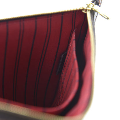 Louis Vuitton Damier Ebene Neverfull MM GM Pochette 9 of 10