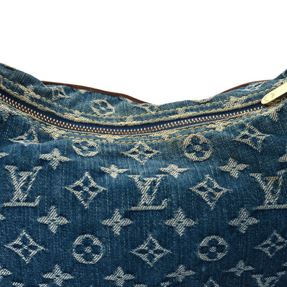 Louis Vuitton Monogram Denim Baggy PM Blue 10 of 10