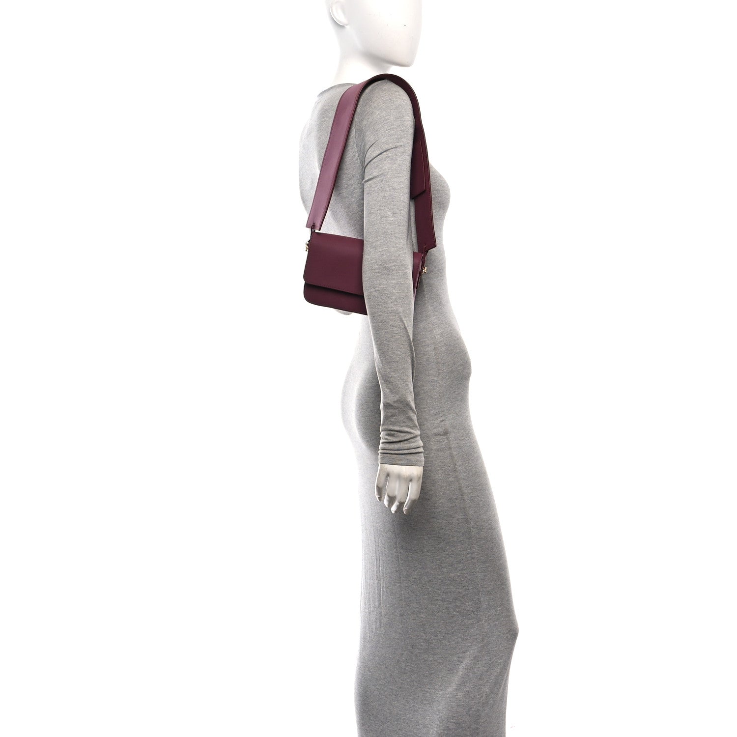 Jacquemus Nubuck Le Carinu Burgundy 2 of 9