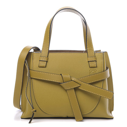 Loewe Calfskin Mini Gate Tote Ochre 1 of 10