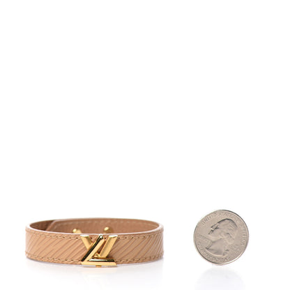 Louis Vuitton Epi Twist It Bracelet 17 Camel 2 of 6