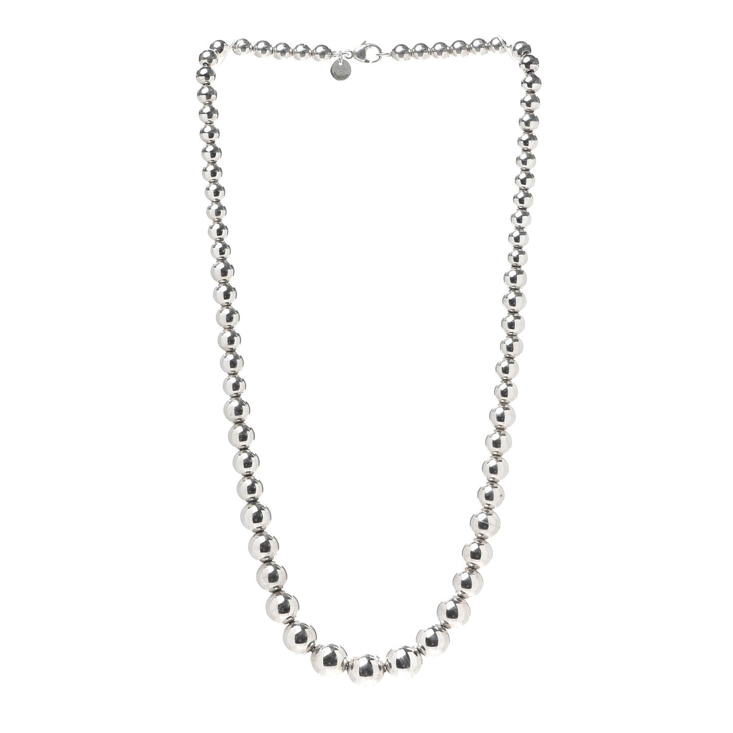Sterling Silver HardWear Graduated Ball Necklace