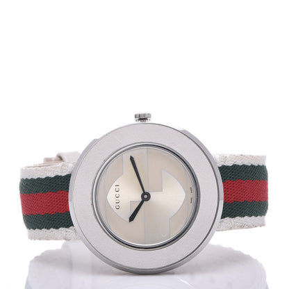 Gucci Stainless Steel Nylon 36mm U-Play Quartz Watch 3 of 6