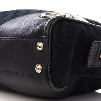Gucci Monogram Medium New Britt Boston Black 7 of 10