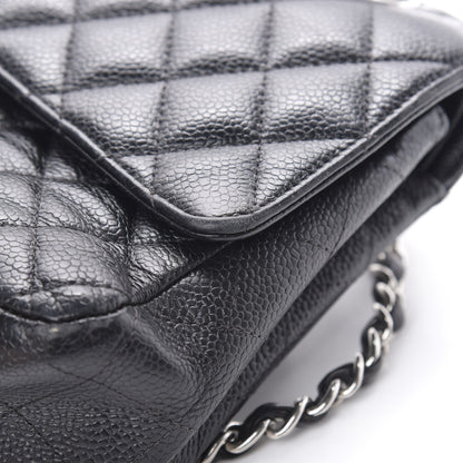 Chanel Caviar Quilted Medium Double Flap Black 21 of 23