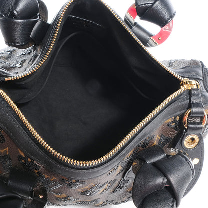 Louis Vuitton Monogram Sequins Eclipse Speedy 28 Black 5 of 7