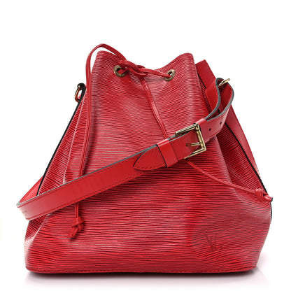 Louis Vuitton Epi Petit Noe Castillan Red 1 of 11