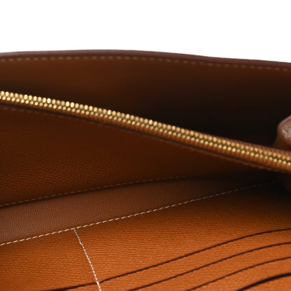 Hermes Epsom Constance Long Wallet To Go Gold 5 of 11