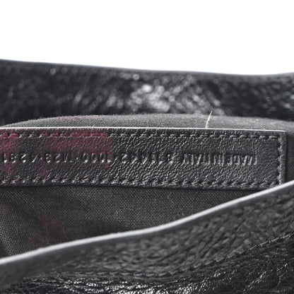 Balenciaga Agneau Arena Silver Hardware Small Le City Black 7 of 10
