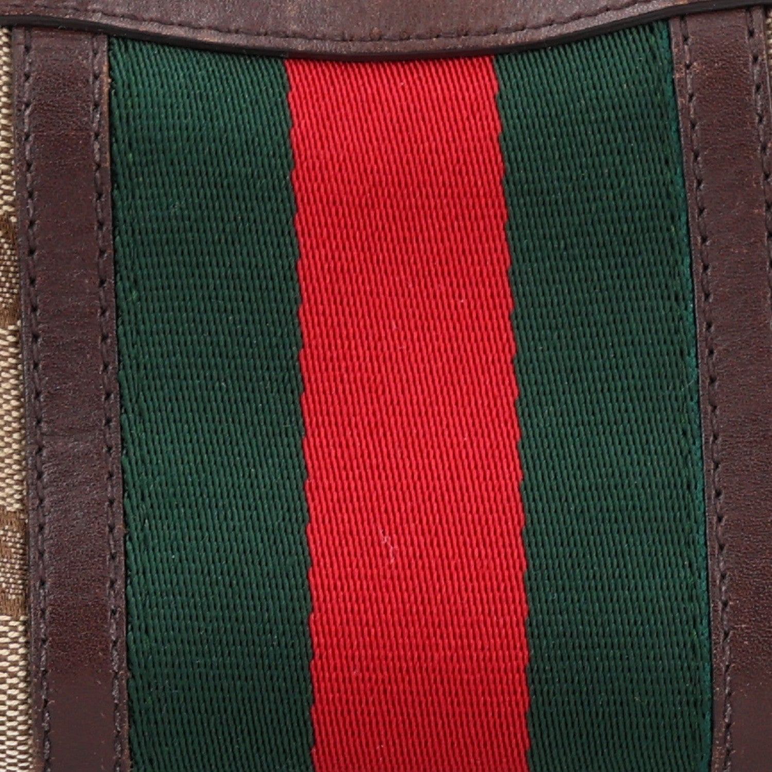 Gucci Monogram Web Small Cosmetic Case Dark Brown 8 of 10