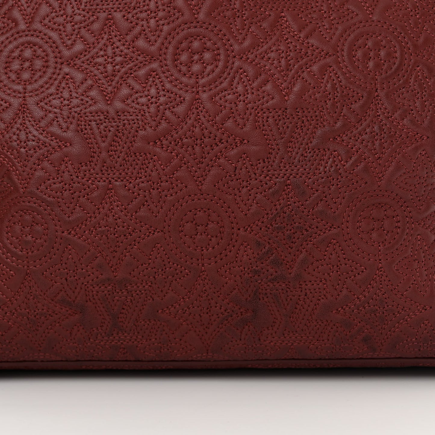 Monogram Lambskin Antheia Ixia MM Fuchsia