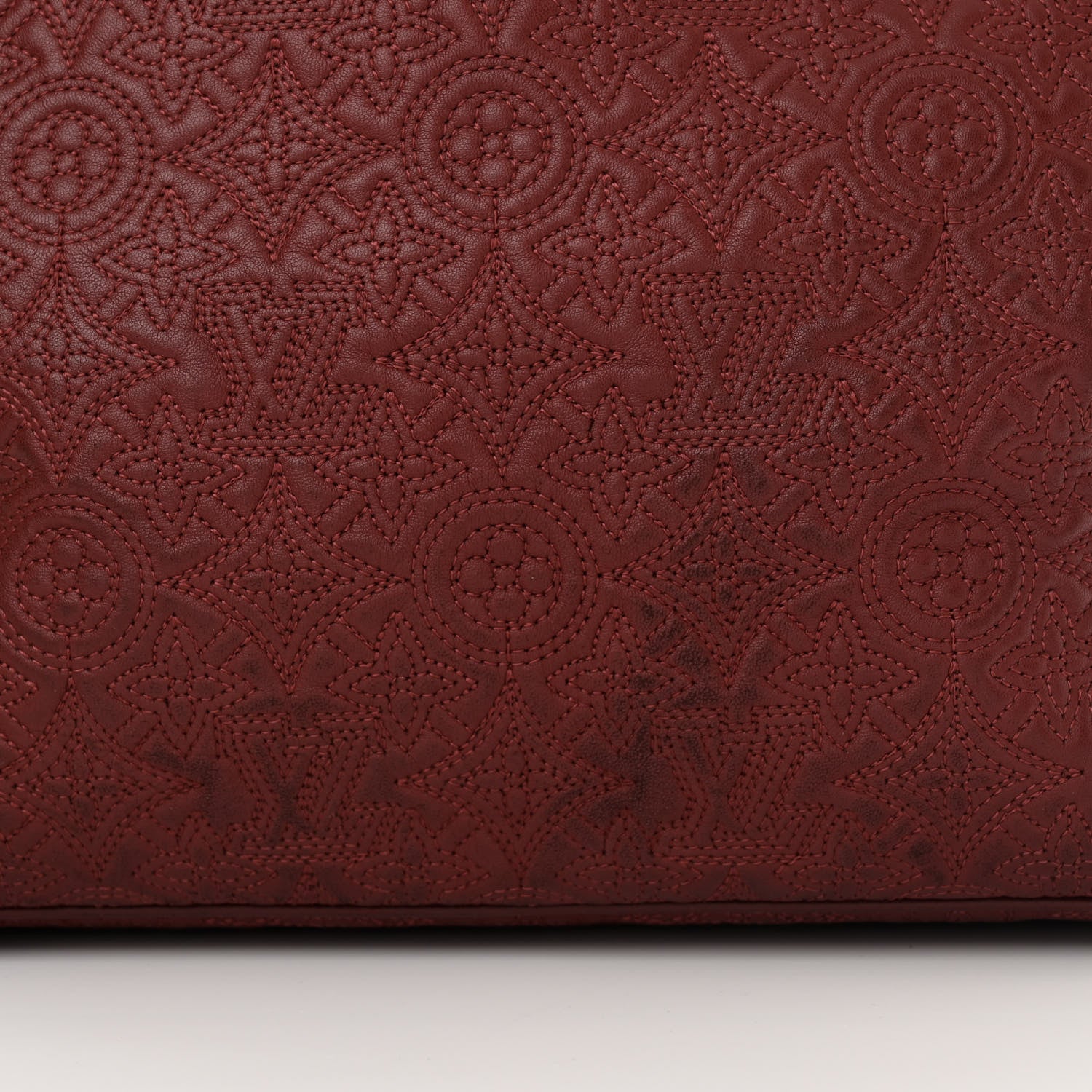 Louis Vuitton Monogram Lambskin Antheia Ixia MM Fuchsia 10 of 13