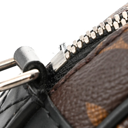 Louis Vuitton Monogram Macassar Kasai Clutch Black 8 of 10