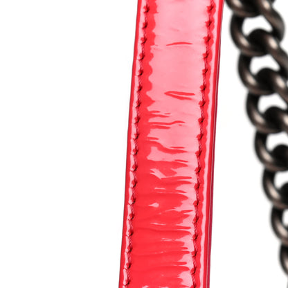 Chanel Patent Quilted Medium Boy Flap Pink 6 of 6
