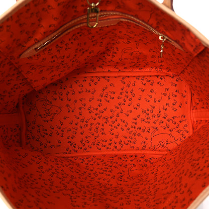 Louis Vuitton Catogram Neverfull MM Marron 5 of 10