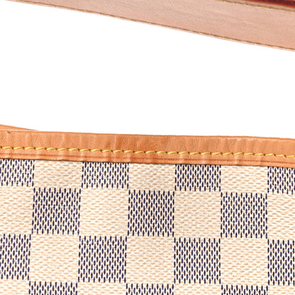 Louis Vuitton Damier Azur Delightful MM Rose Ballerine 20 of 22