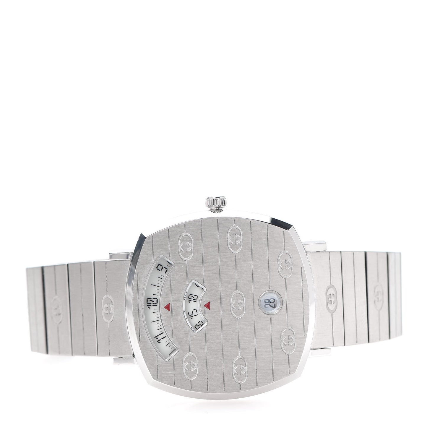 Stainless Steel 35mm Grip Quartz Watch