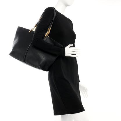 Chloe Grained Lambskin Keri Tote Black 2 of 7