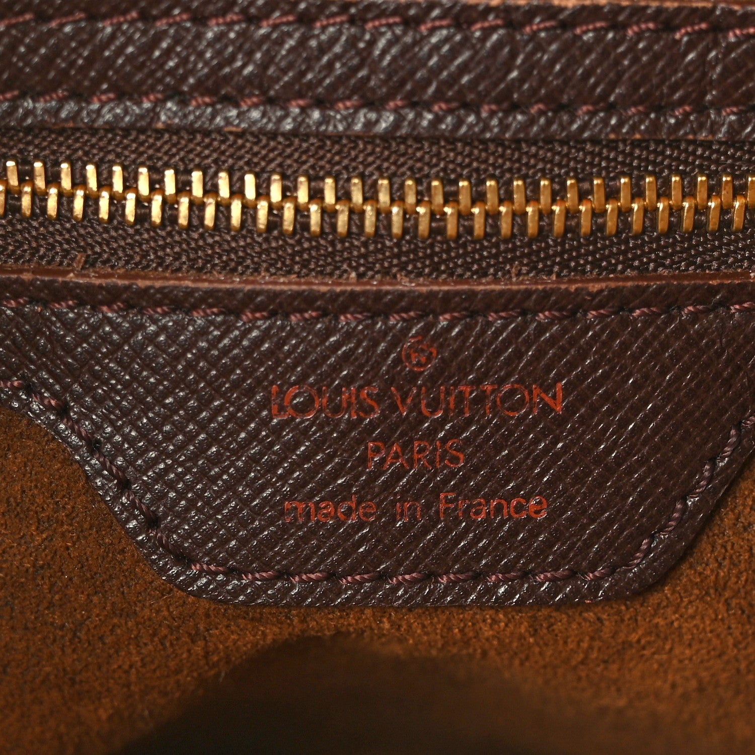Louis Vuitton Damier Ebene Marais Bucket 23 7 of 11