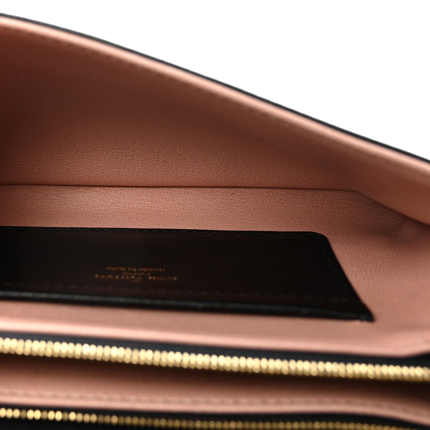 Louis Vuitton Lambskin Embossed Monogram Pochette Coussin Black 5 of 9