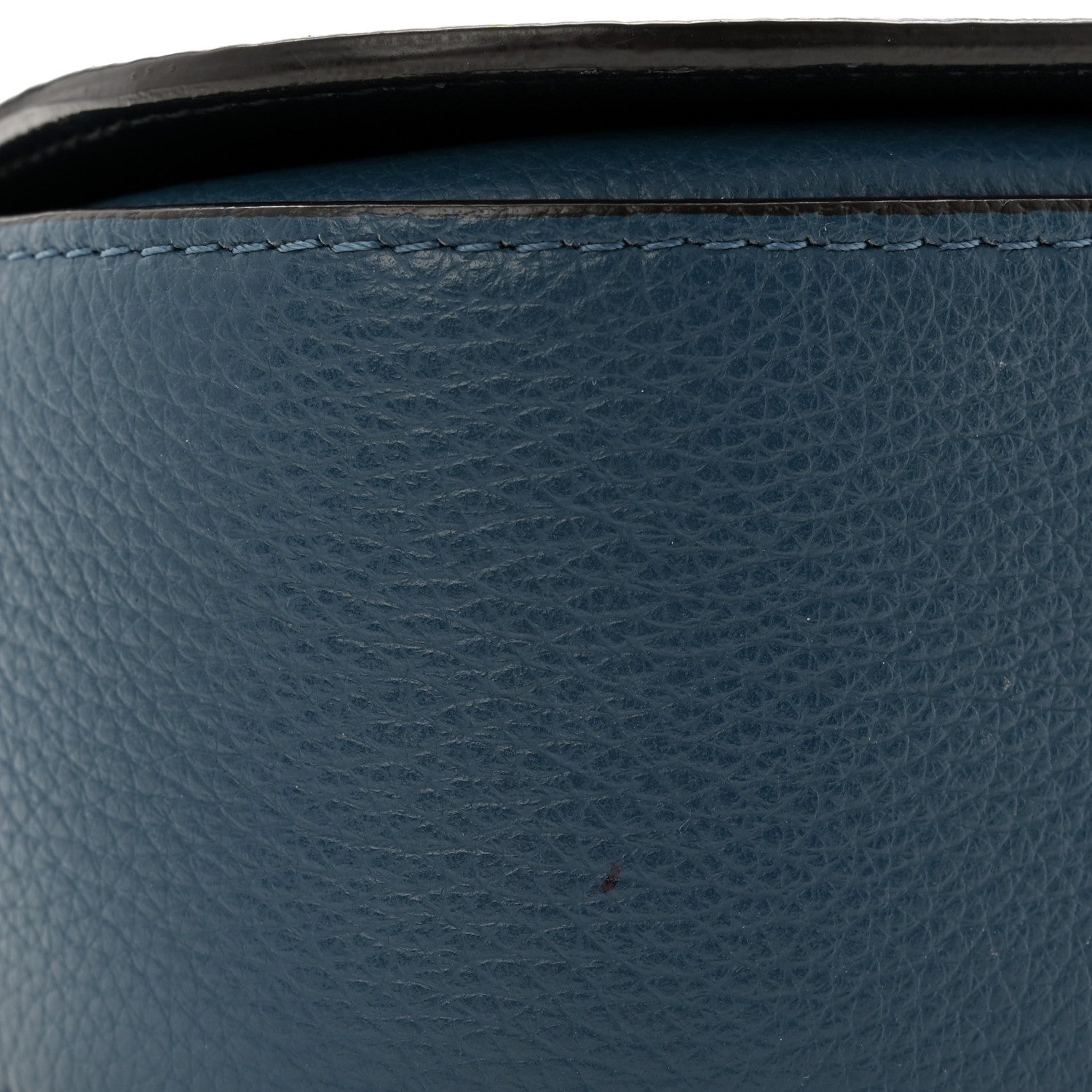 Mulberry Small Classic Grain Calfskin Small Darley Satchel Blue 10 of 10