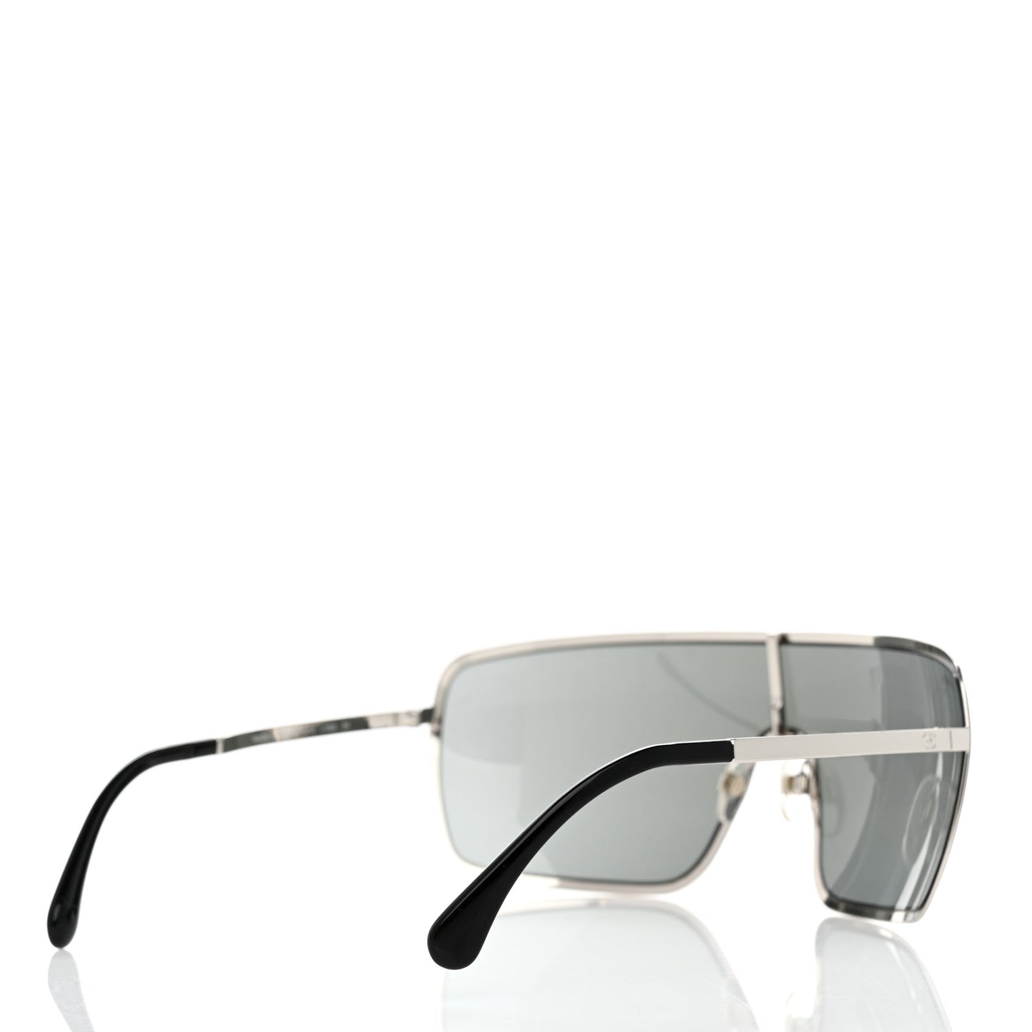 Metal Shield Runway Sunglasses 71213 Black