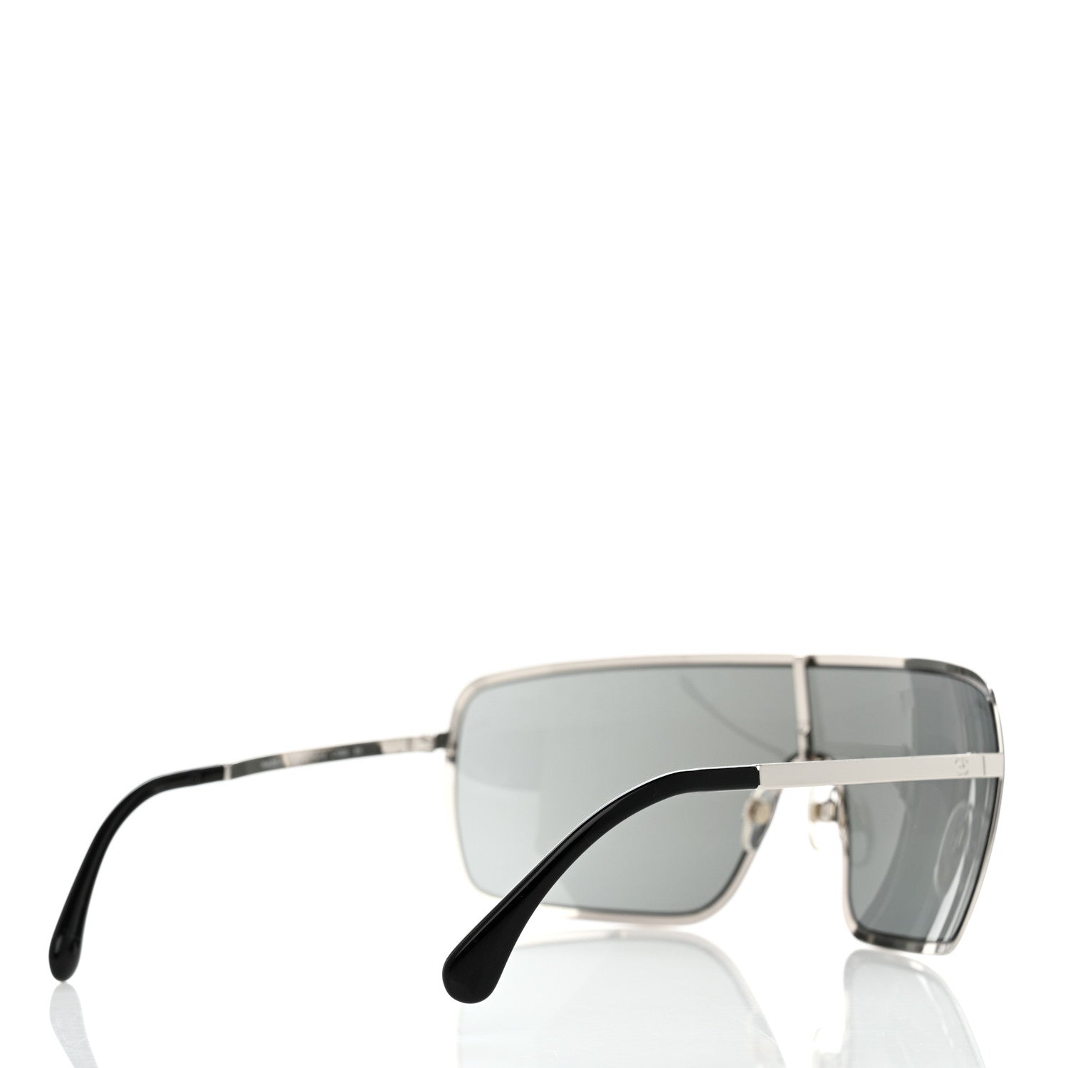 Chanel Metal Shield Runway Sunglasses 71213 Black 4 of 7