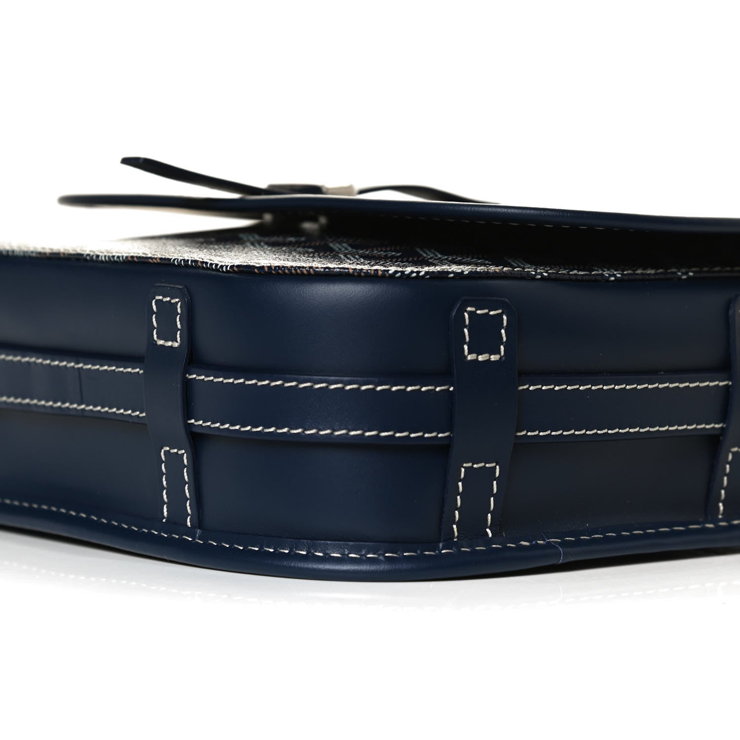 Goyard Goyardine Belvedere II PM Messenger Bag Navy 9 of 12