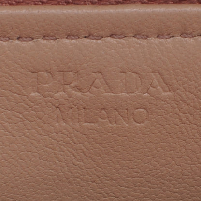 Prada Saffiano Vernice Zip Around Wallet Orchidea 5 of 8