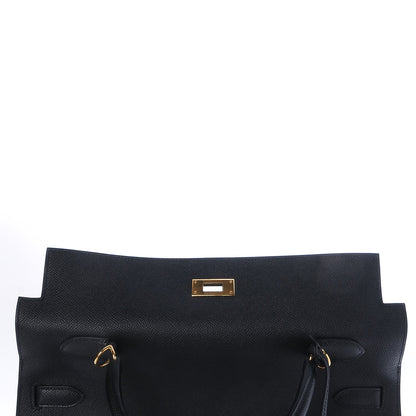 Hermes Epsom Kelly Sellier 35 Black 30 of 32