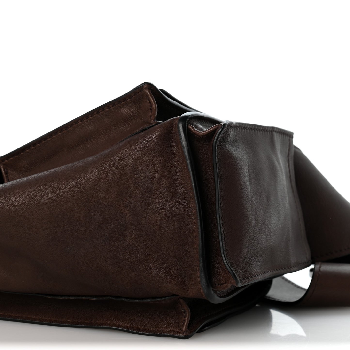 Nappa Utilitaire Shoulder Bag Dark Brown