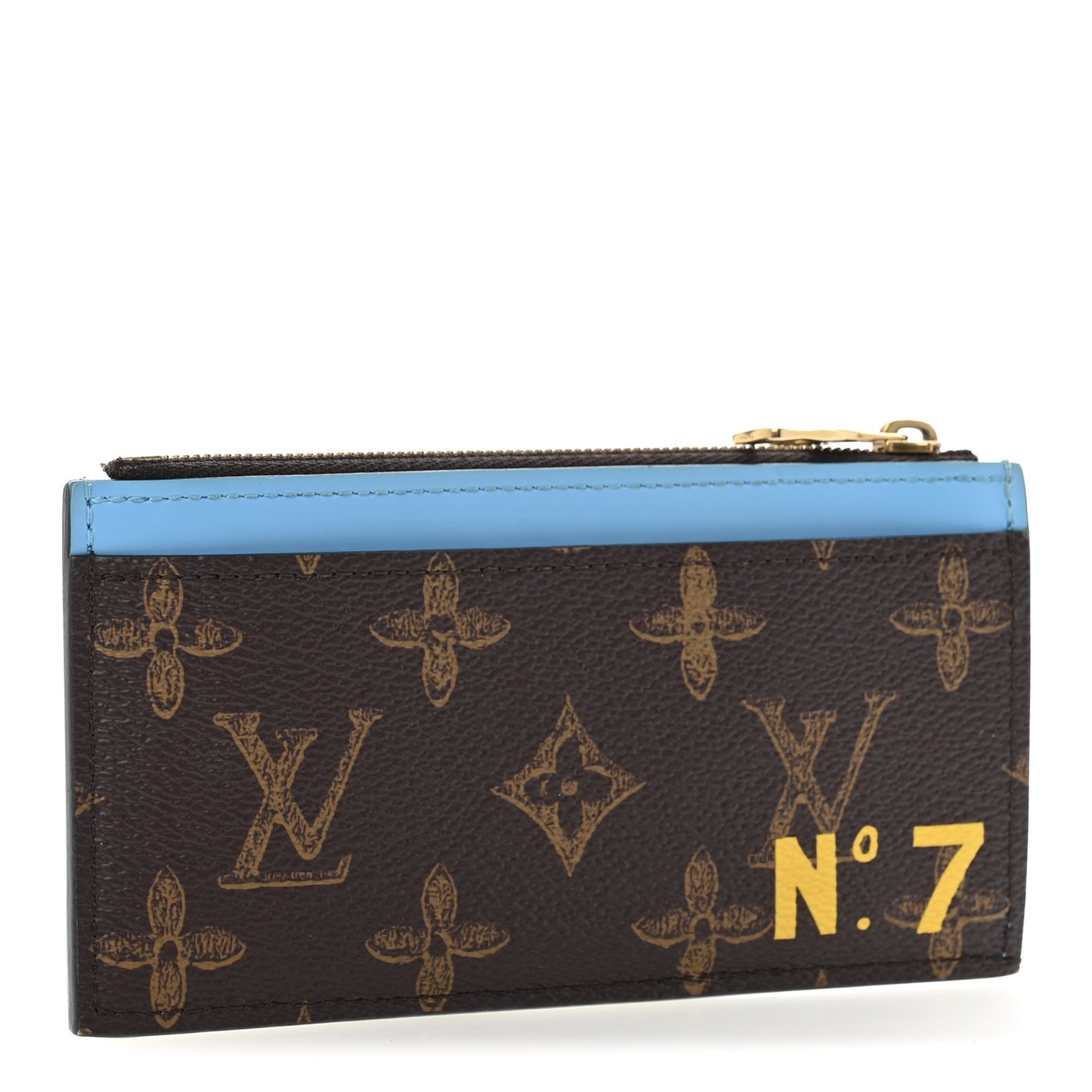 Monogram Vintage Calfskin Trunk L'œil Coin Card Holder