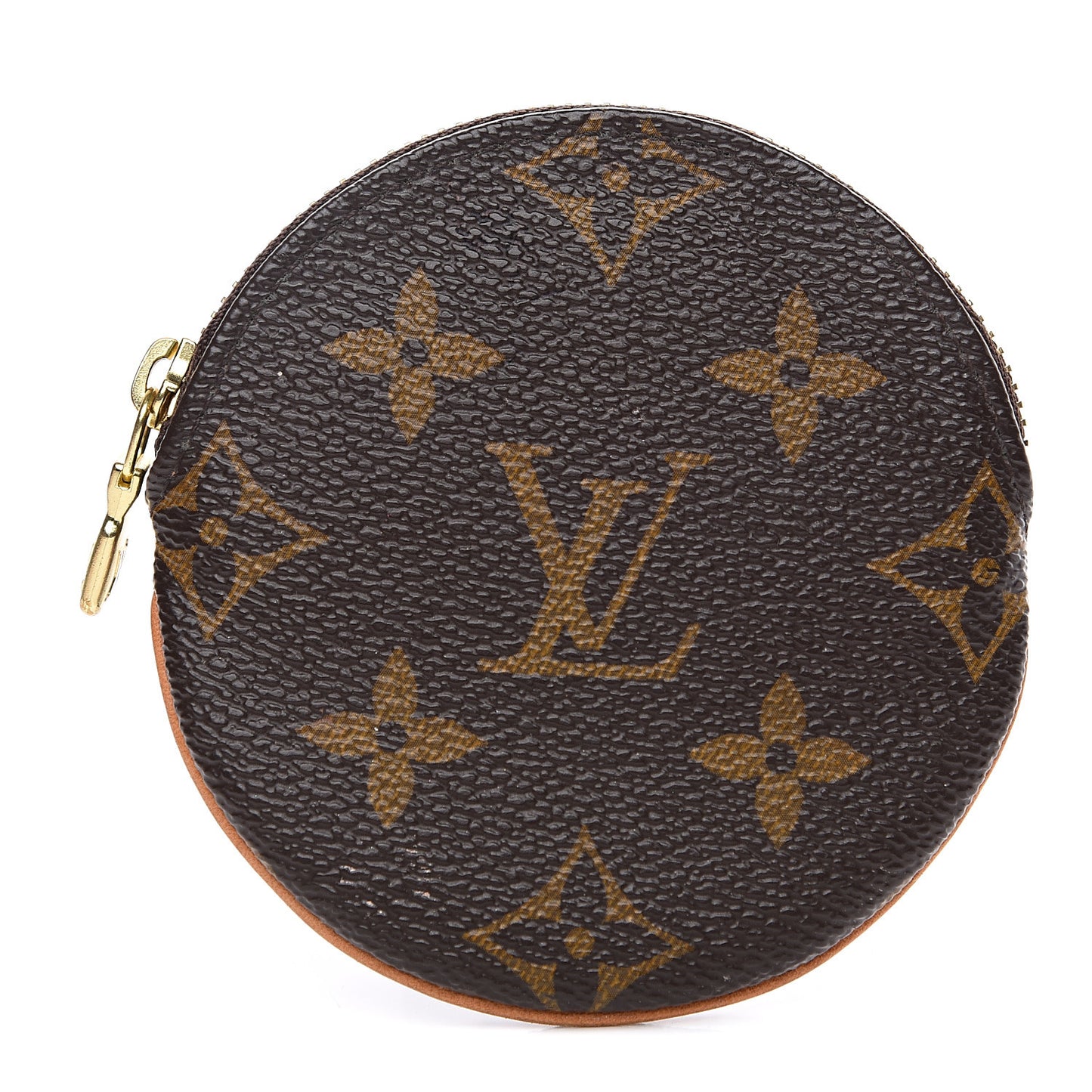 Monogram Round Coin Purse
