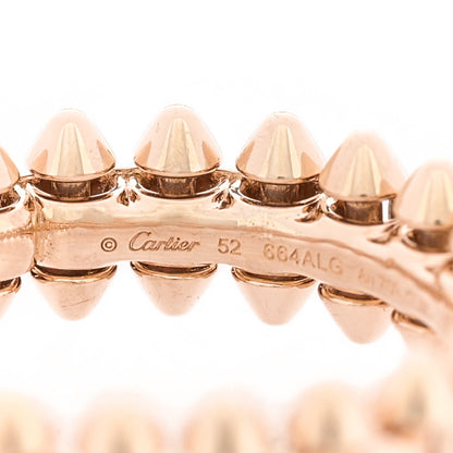 Cartier 18K Pink Gold SM Clash De Cartier Ring 52 6 4 of 5
