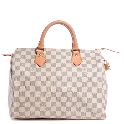 Louis Vuitton Damier Azur Speedy 30 1 of 7