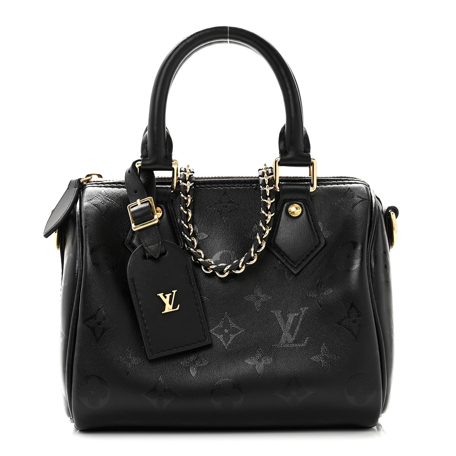 Louis Vuitton Monogram Ink Speedy BB Black 1 of 10