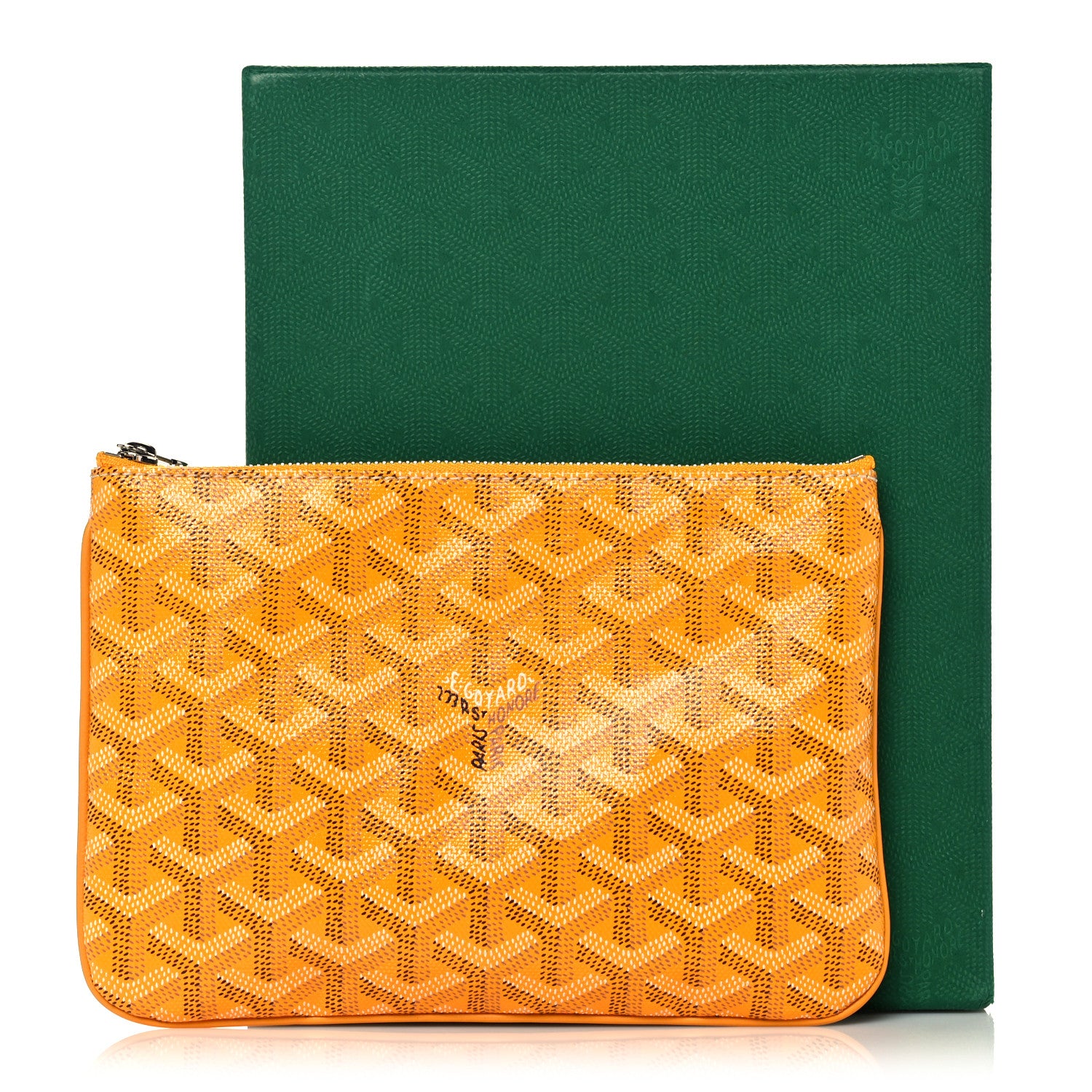Goyard Goyardine Senat Pochette PM Yellow 10 of 10
