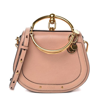 Chloe Calfskin Suede Small Nile Bracelet Bag Biscotti Beige 1 of 9