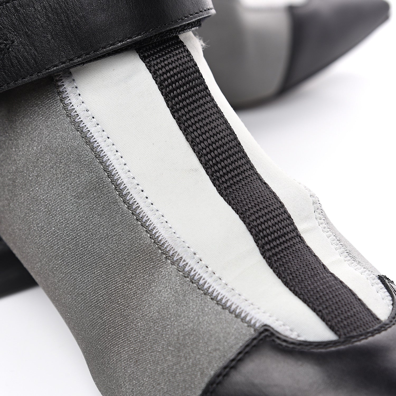 Louis Vuitton Neoprene Deep Sea Ankle Boots 37 Grey 7 of 11