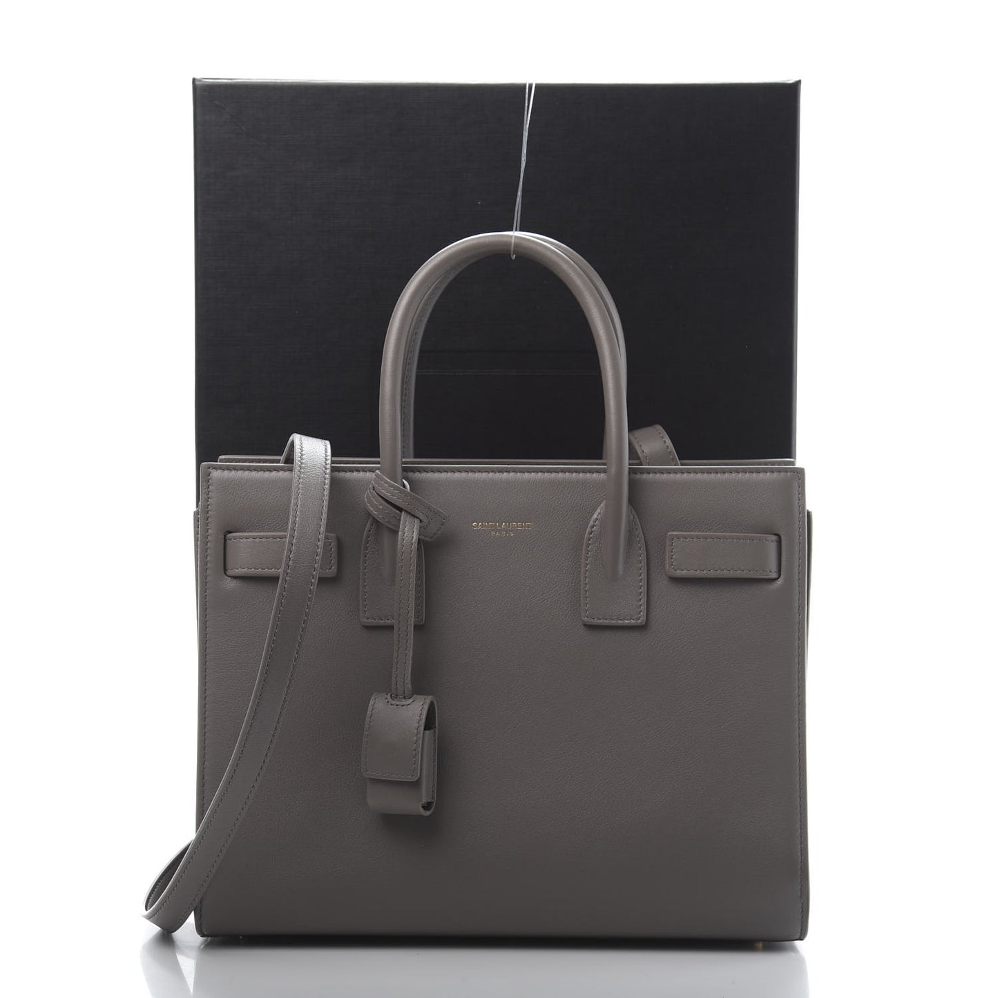 Calfskin Baby Sac de Jour Fog