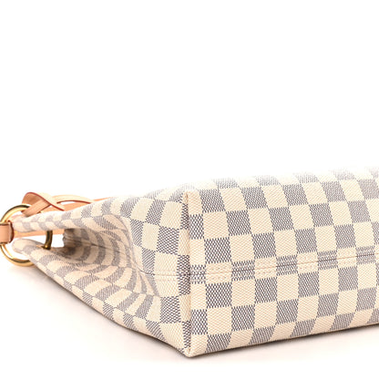 Louis Vuitton Damier Azur Graceful PM Rose Ballerine Rose Ballerine 8 of 9