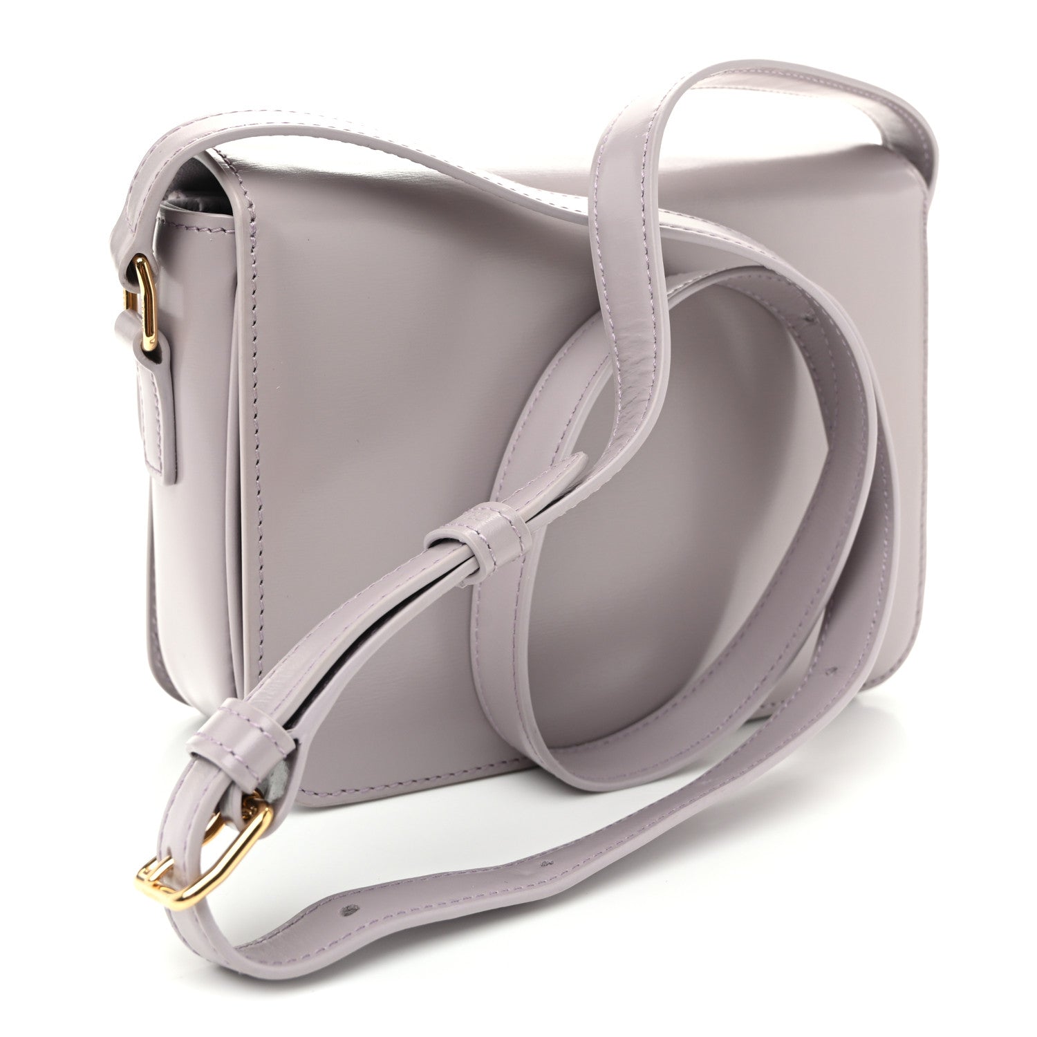 Celine Shiny Calfskin Teen Triomphe Light Lavender 3 of 13