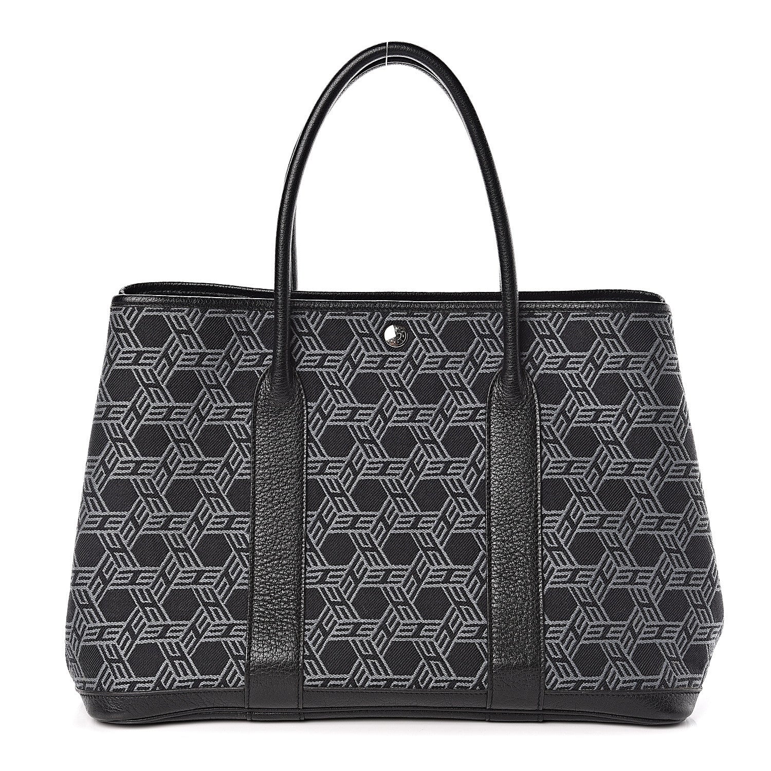 Hermes Toile SO H Vache Country Garden Party 36 MM Black 1 of 10