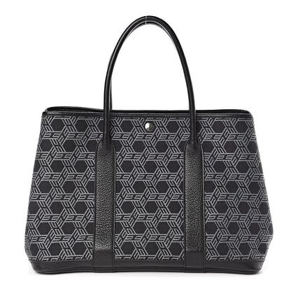 Hermes Toile SO H Vache Country Garden Party 36 MM Black 1 of 10