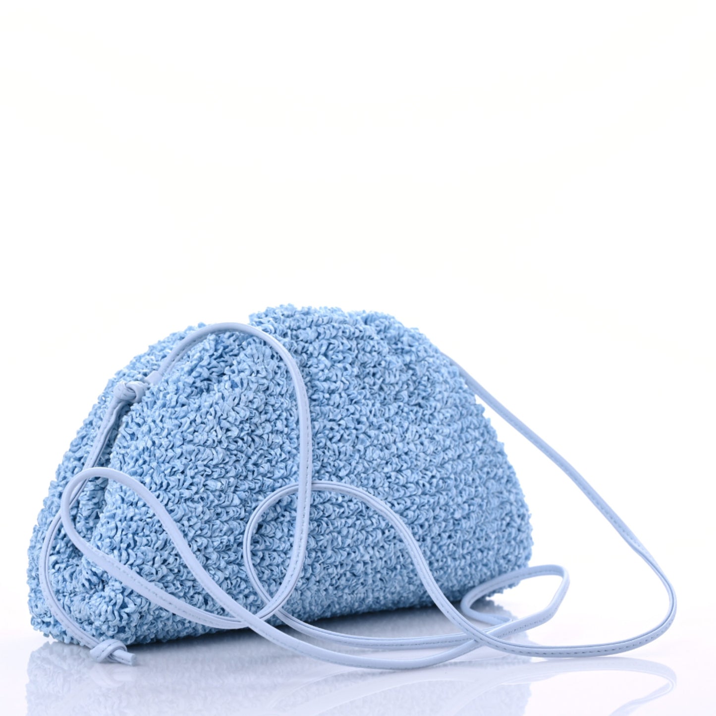 Boucle Curly Raffia The Mini Pouch Bubble