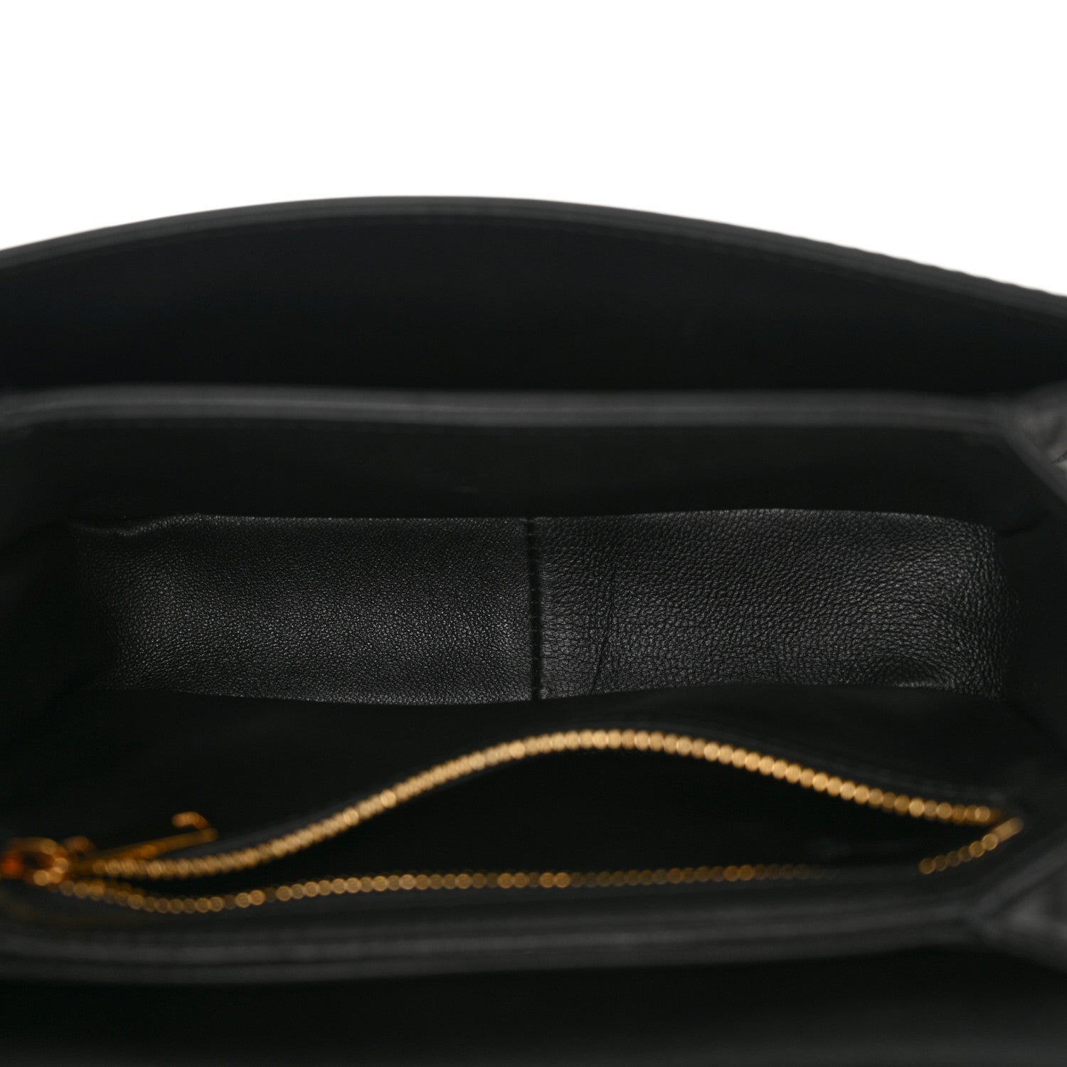 Celine Shiny Calfskin Teen Triomphe Black 5 of 15