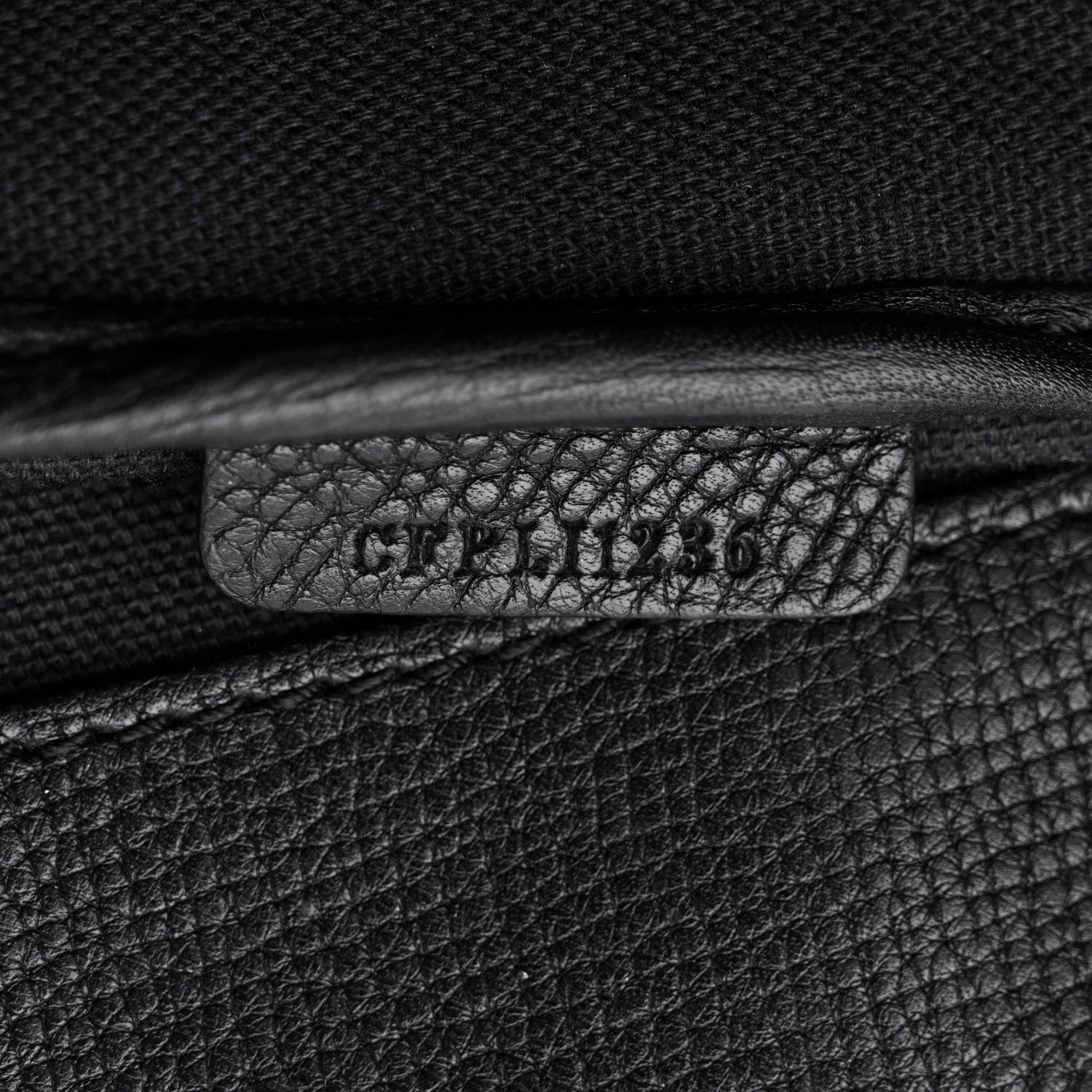 Burberry Grainy Calfskin House Check Large Banner Tote Black 10 of 21