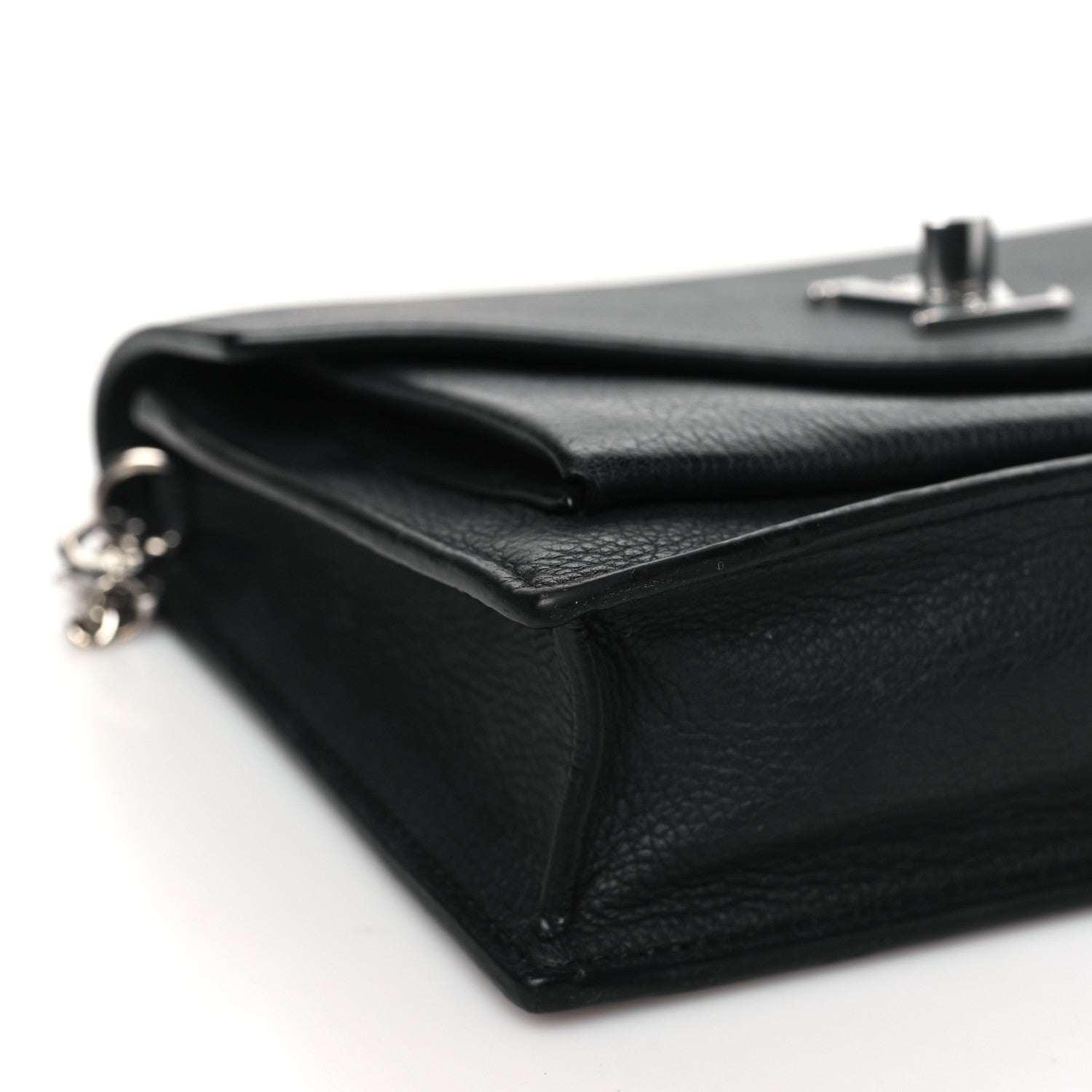 Louis Vuitton Soft Calfskin My Lockme Pochette Black 8 of 12