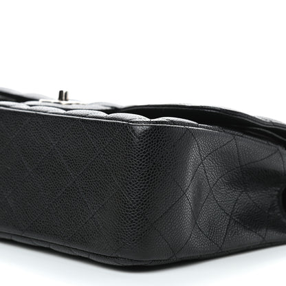 Chanel Caviar Quilted Jumbo Double Flap Black 7 of 15